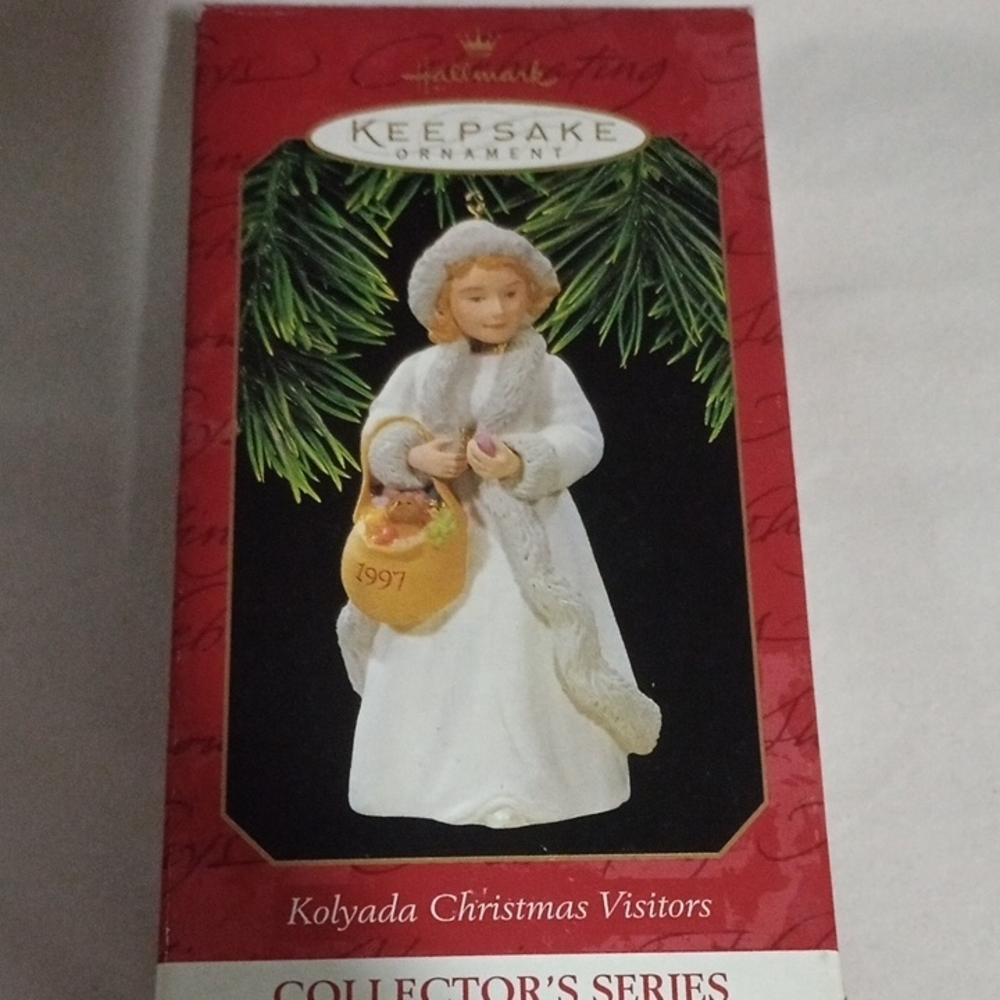 Hallmark Keepsake Ornament - White and Cream Kolyada Figure